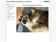 Tablet Screenshot of beeholistic.com